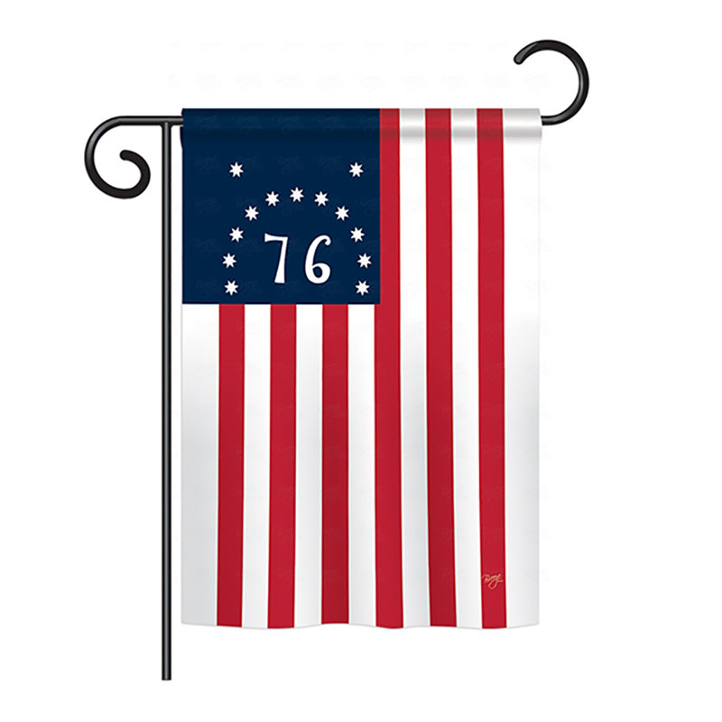 Drapeau maison en polyester 2 côtés bennington, H 18,5 po x l 13 po