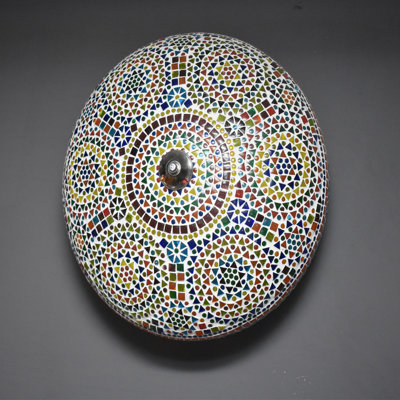 Chatfield Glass Flush Mount