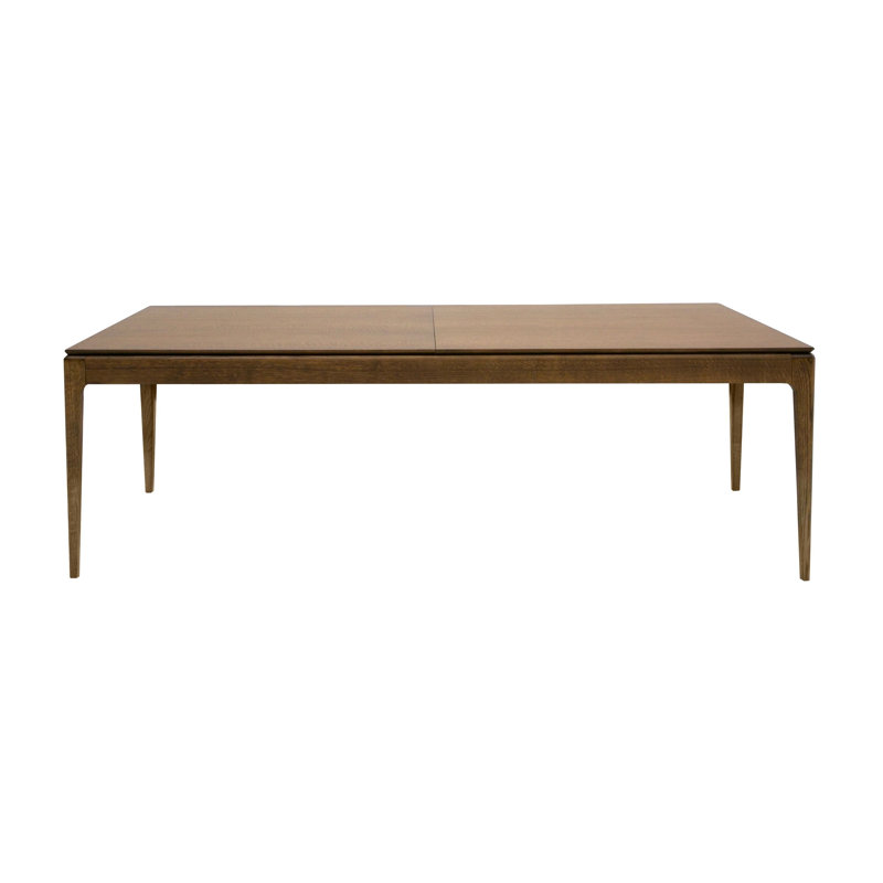 Cid Tiara 96-127 Inch Extendable Dining Table, Rectangular, Brown