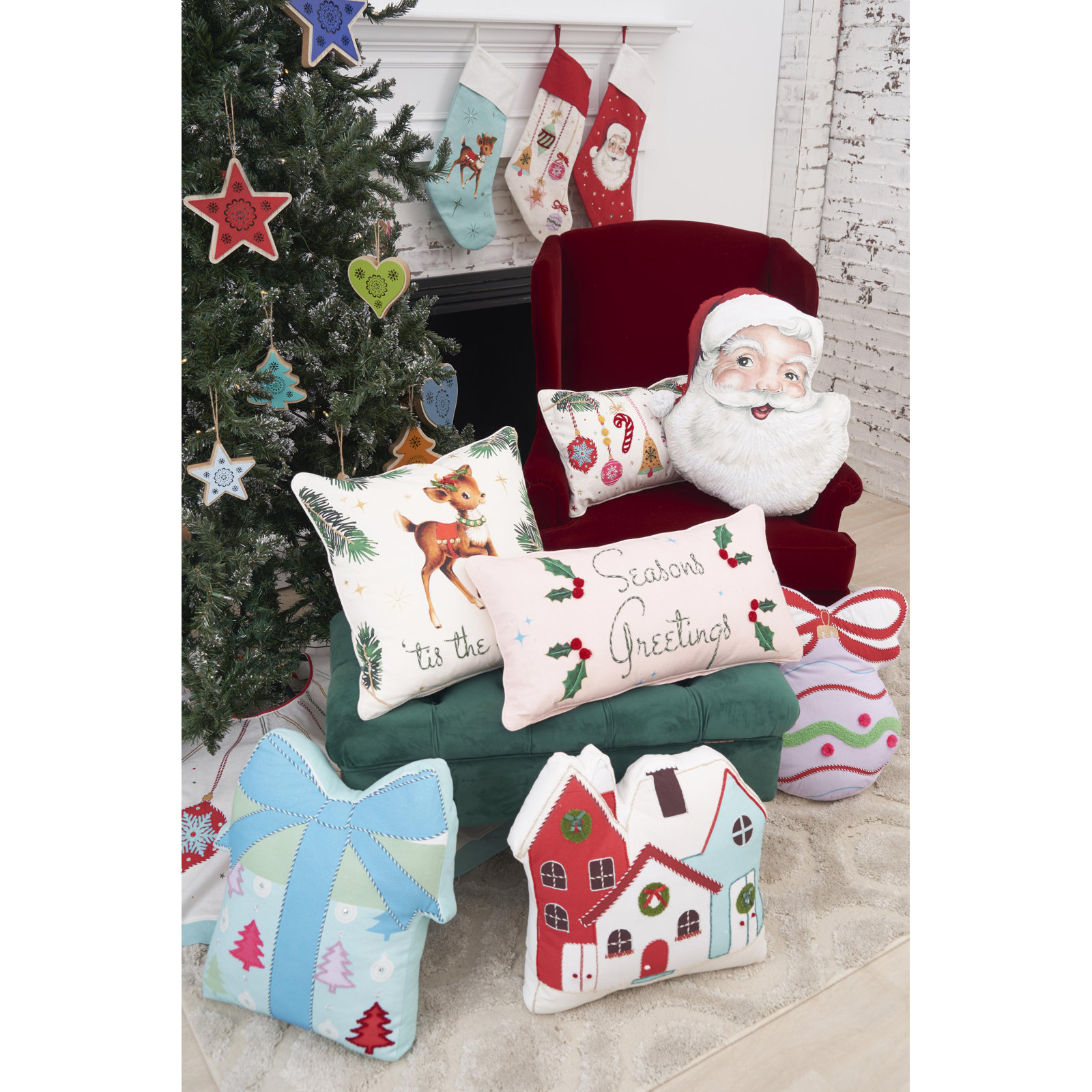 Embroidered Tree Skirt