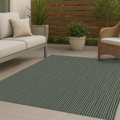 Tapis d'extérieur antidérapant à lattes