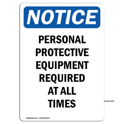 Personal Protective Equipment Sign