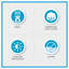 100% Cotton Bath Sheet Antimicrobial 2 Piece Set-1434634537