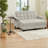 Sofas With Storage, Adjustable Wood Frame Modern Sleeper For Home
