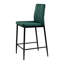 Upholstered Counter Stool with Metal Frame-362465510
