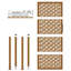 105 cm W Gate Fencing with 1 Panel(s) Included-1672089559-1672089577