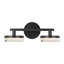 Sean Lavin Khan Bathroom Bedroom Wall Fixture With Silk Screen White Inside Clear Outside Shade-1759138740-1759138760-1759138761