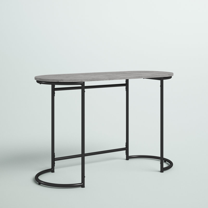 Malaga Oval Steel Writing Desk