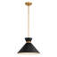 Luminaire suspendu conique à 1 lumière Racine-1299590907