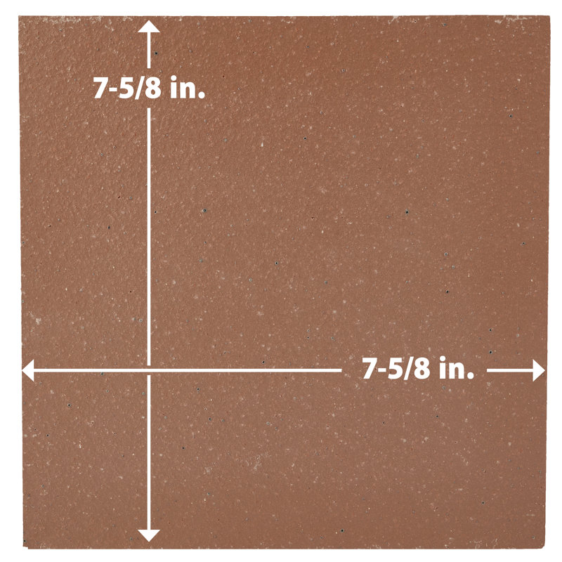 Lincoln Quarry 7-5/8 In. X 7-5/8 In. Ceramic Floor And Wall Tile