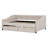 Upholstered Daybed With Two Drawers,Wood Slat Support-1979722012