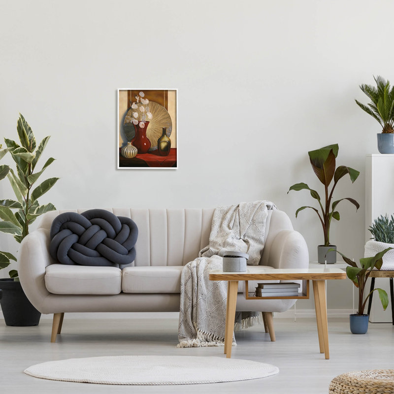 Art floral giclée par Cecile Baird, H 20 po x l 16 po x P 1,5 po, Giclée encadrée blanc bord de mer