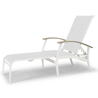 Chaise longue inclinable Askar