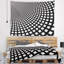 Tapisserie d’illustration en mosaïque de pixels carrée et fractale abstract-28498787