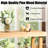 35.8" Solid Wood Trapezoidal Leg Narrow Console Table Enterway Table Wood Color-1643902726-1643902724