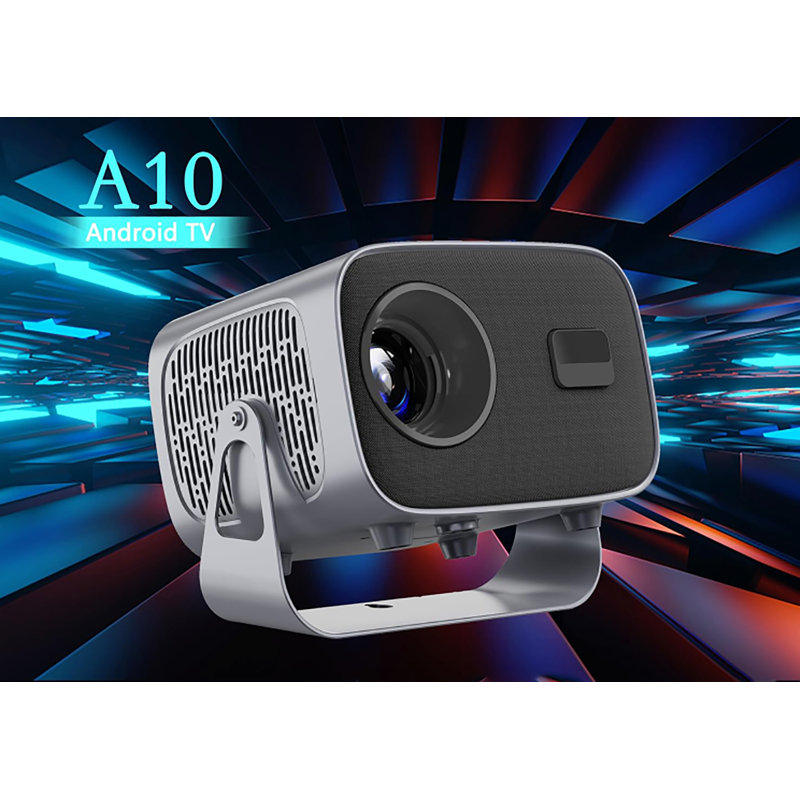 Portable Smart Projector – Android 13, 720p & 4K Support, Dual WiFi, BT 5.0, Auto Focus & Keystone Correction, 120" Home Cinema
