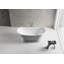 Baignoire de trempage à piédestal 68 po x 30 po-64437920