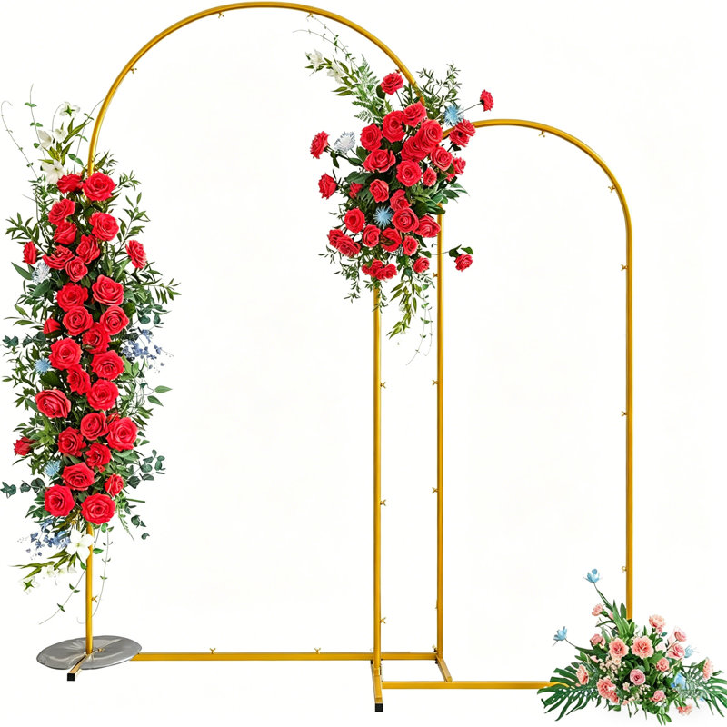 Ensemble de support pour arche de 7,2 pi et 6 pi - Anniversaire, célébration, décor extérieur de fête