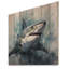 Jaxzan féroce requin II sur bois-1221899718