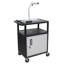 LP Carts Series AV Cart with Locking Cabinet
