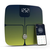 Pure2Improve Scales Body fat, Water, Muscle division, Bone mass etc Memory  for 8