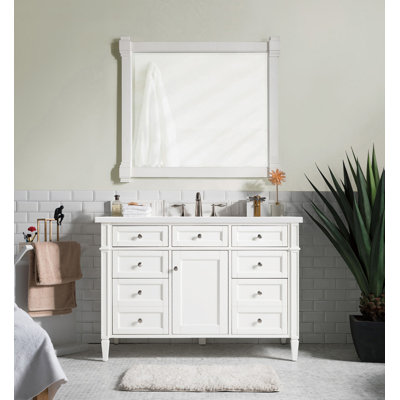 Dussault 48'' Single Bathroom Vanity with Top