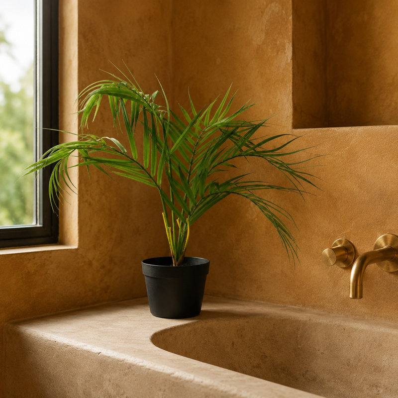 50cm Faux Plant in Pot Liner