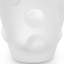 Vase Evander Frosted White Glass