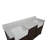 Emiliano 72'' Double Bathroom Vanity with Top-1790013595-1870220912