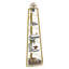 160 H × 35 W Corner Shelf Unit，Modern Ladder Shelving Unit-744237057