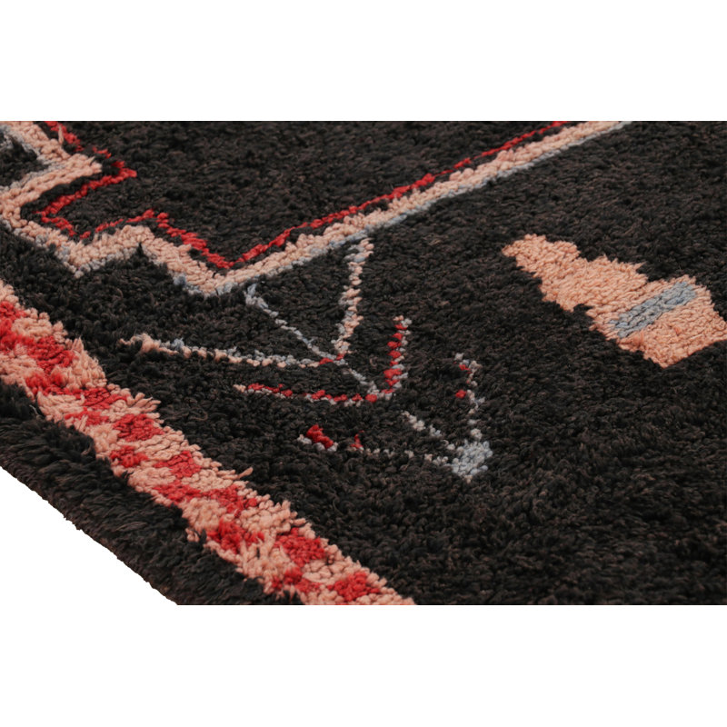 One-of-a-Kind 3'11”x10'4” Hand Knotted Area Rug