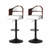 Sonja Adjustable Height Swivel Bar Stools With Back And Footrest-1820789853