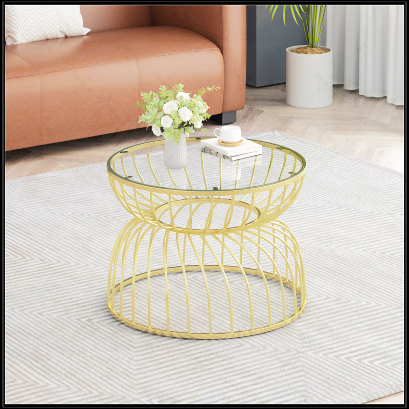 Golden Coffee Table