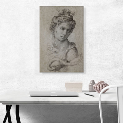 «Cleopatra 1534» par Michelangelo, reproduction d'art sur toile tendue