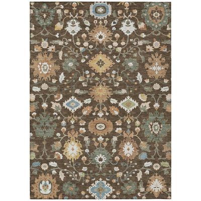 Machine Washable Indoor/Outdoor Chantille ACN2458 Traditional Rug