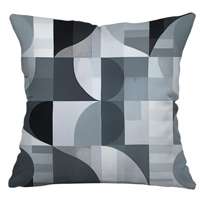 Patterns Throw Pillow, Abstract Twill Pillows