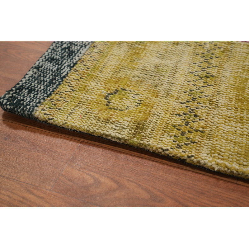 Tapis coloré patiné 8 x 10