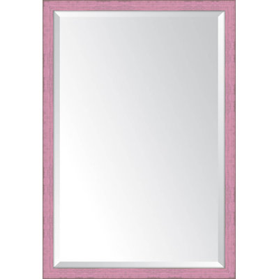 Broadway Wood Flat Wall Mirror