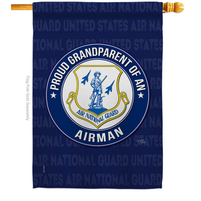 Double Sided 40 in. H x 28 in. W Polyester House Flag