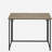 Space-saving folding table, gray