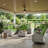 9-Piece Outdoor HDPE Wicker Patio Conversation Set With Wide Armrests, Sectional Sofa & Swivel Chairs-1473886140