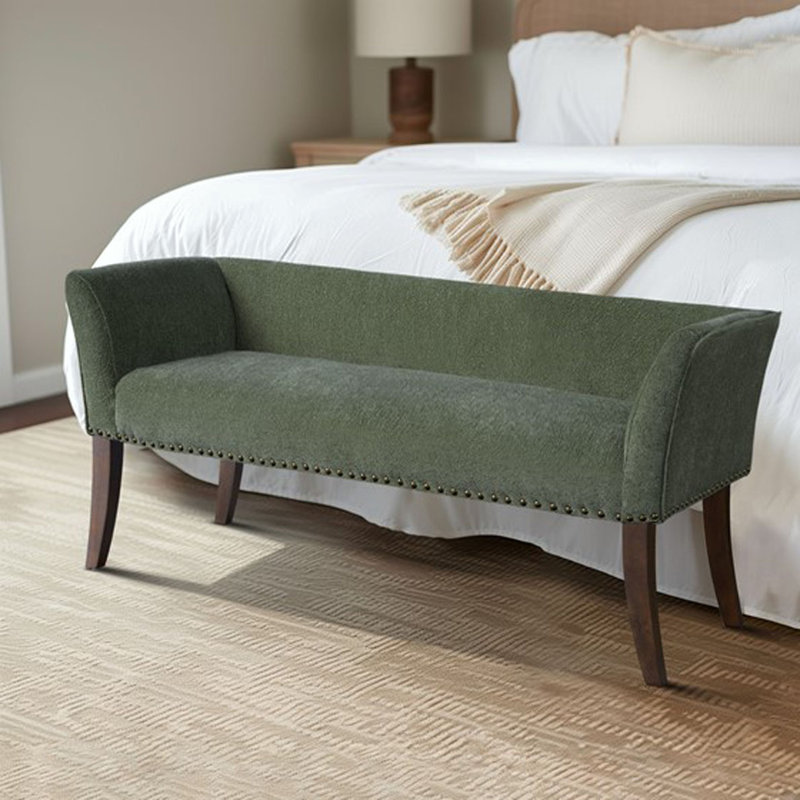 49.5"W Upholstered Bench