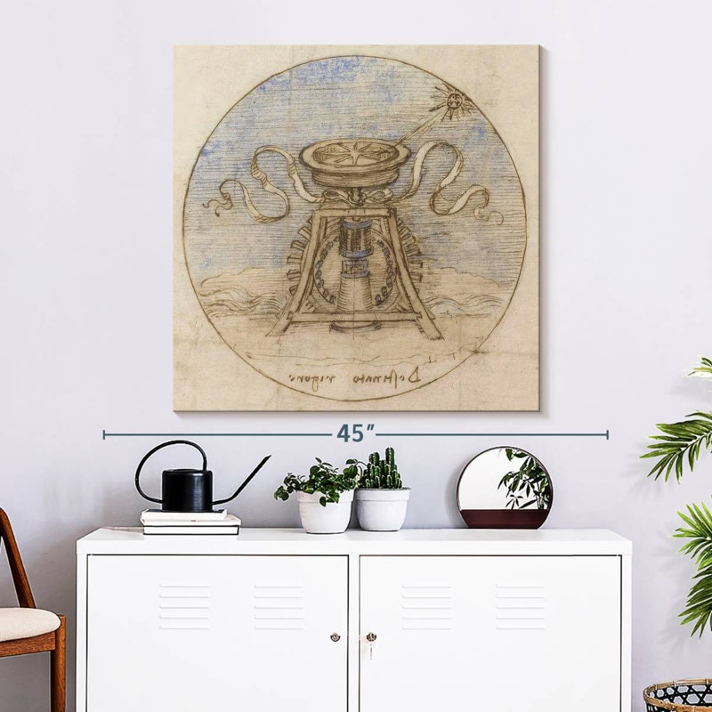 Boussole gyroscopique, 33" H x 33" W