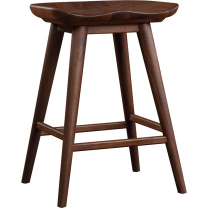 Walnut Grove Solid Wood 25" Counter Stool