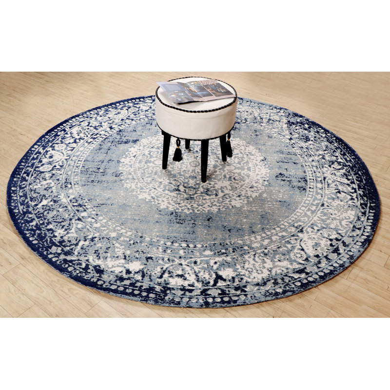 Round Durban Persian Hand Woven Area Rug, Round 200cm