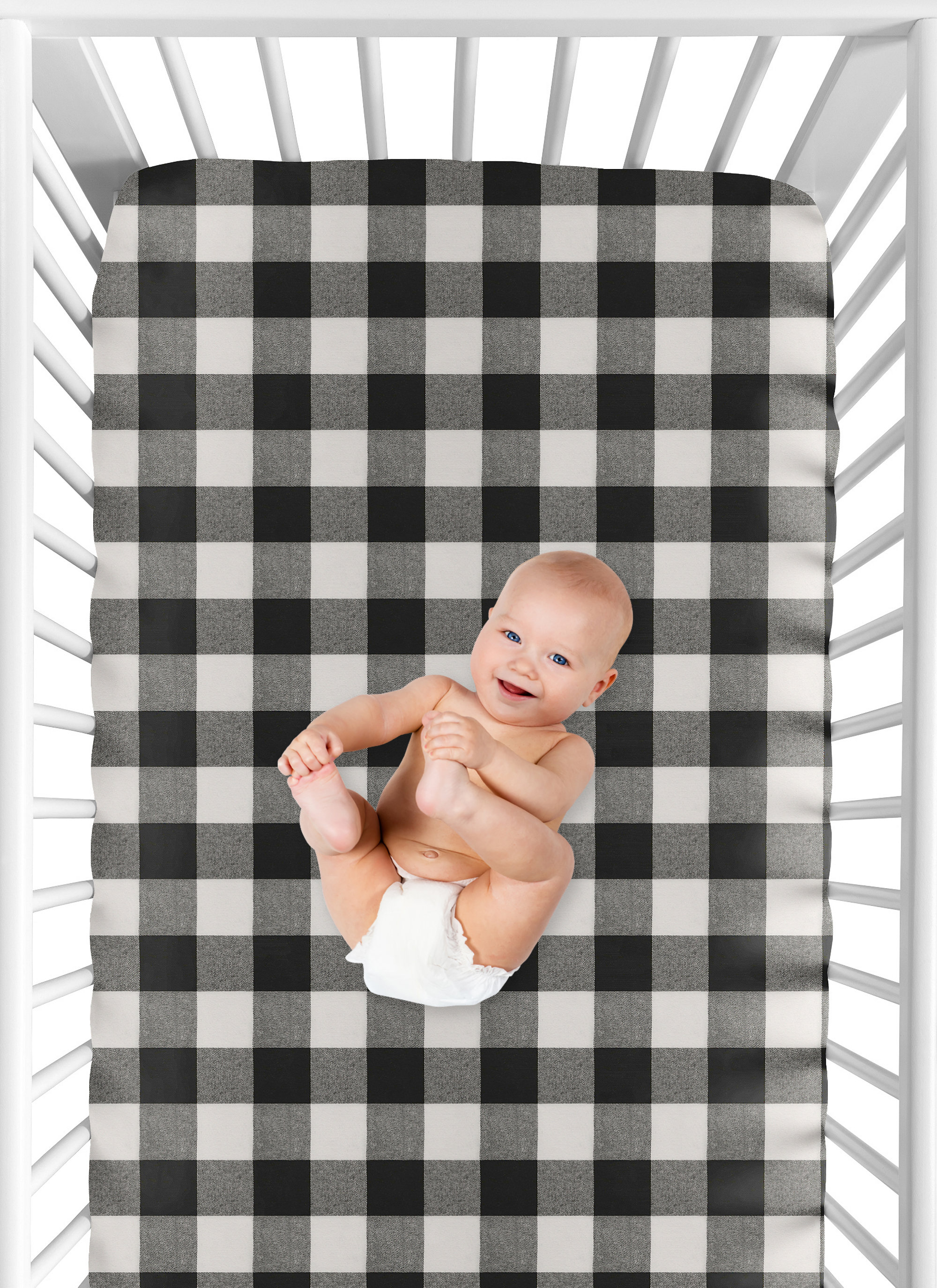 Buffalo cheap crib sheet