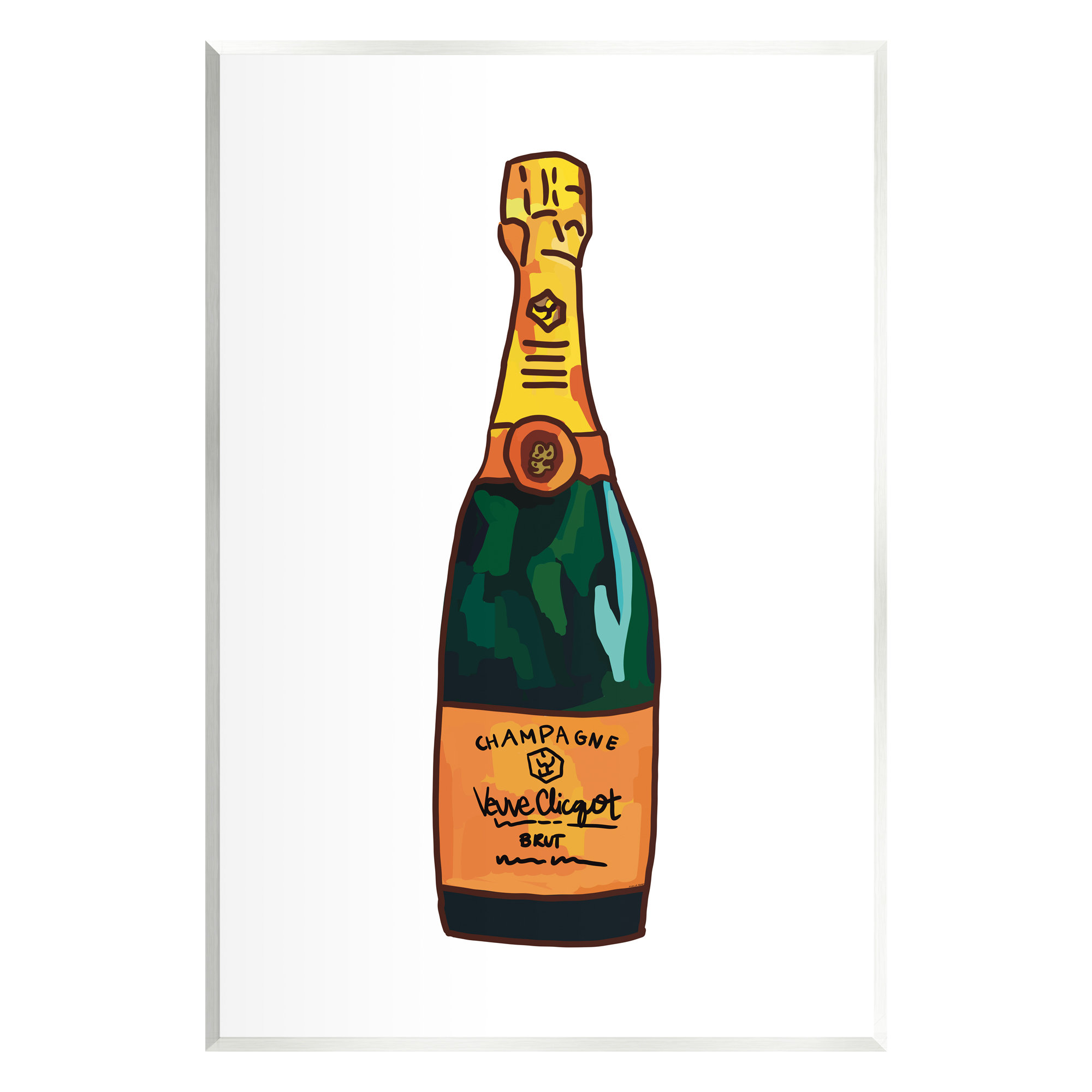 Veuve Clicquot I Art Print