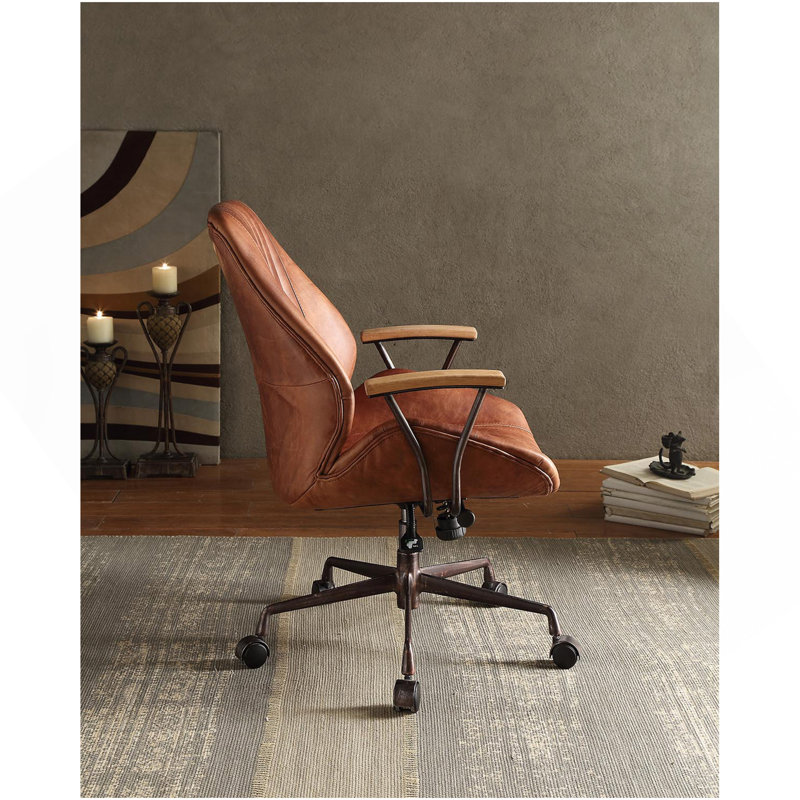 Chaise de bureau Brancaster, Brun