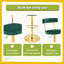 Chaise de bar pivotante rembourrée en velours doux (ensemble de 2)-316882882-316882886