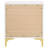 2-Drawer Rectangular Nightstand With Glam Gold Accents And Spacious Storage, For Modern And Mid-Century Décor.-29926674